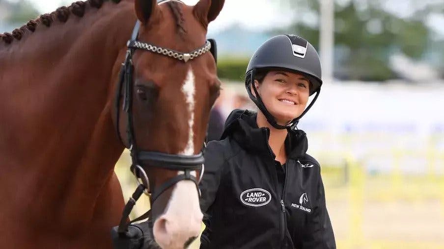 2022 Marlborough Sportsperson of the Year Melissa Galloway and her world championship horse, Windermere J‘Obei.